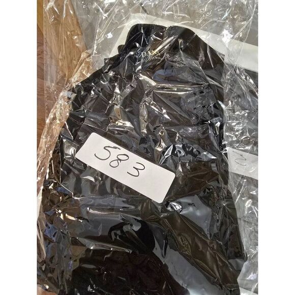 Dana Buchman Black Velvet Short-Sleeve Womens Top XL Polyester/Spandex - Picture 5 of 5